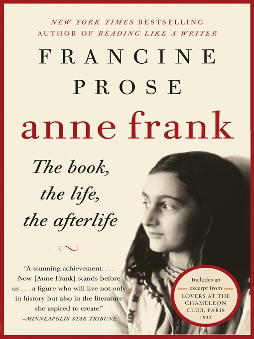 Title details for Anne Frank by Francine Prose - Available
